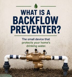 What is a backflow preventer?